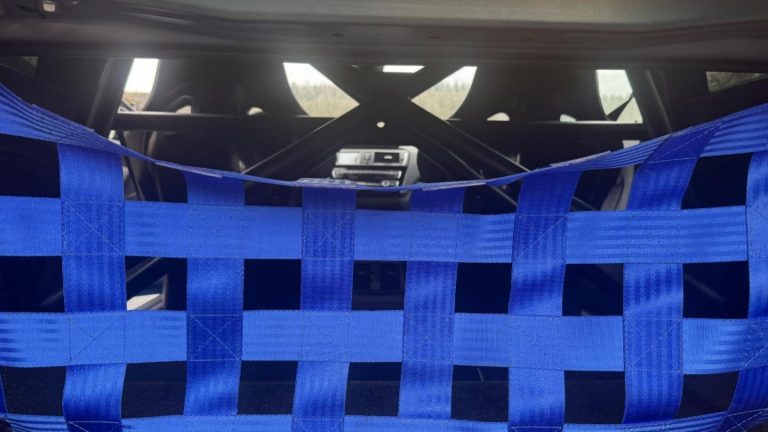 BMW F87 M2 Close-up of the track preparation of the BMW M2