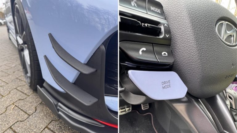 Hyundai i30N Technical details of the Hyundai i30 N track setup including Endless Endurance brakes and electronically controlled N performance suspension.