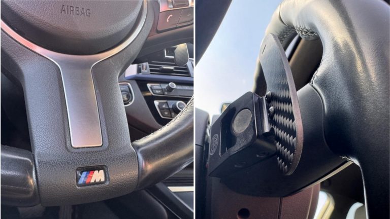 BMW F21 120i A close-up view of the professional track preparation and engineered details on the BMW 120i for the Nürburgring.